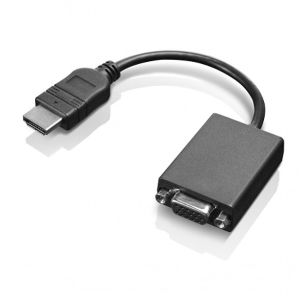 Lenovo 0B4706 0.2м HDMI VGA Черный адаптер для видео кабеля