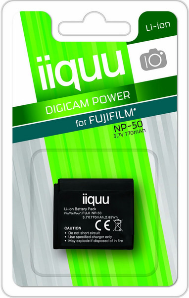 iiquu DFJ006 Lithium-Ion 770mAh 3.7V Wiederaufladbare Batterie