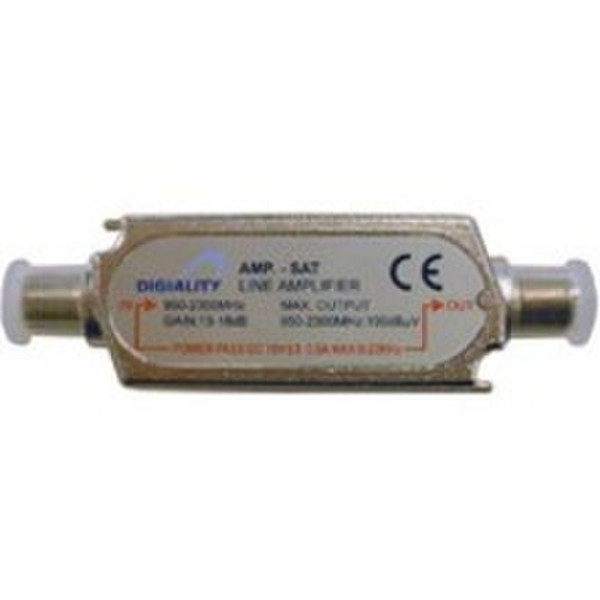 Digiality Line amplifier Cable combiner Cеребряный