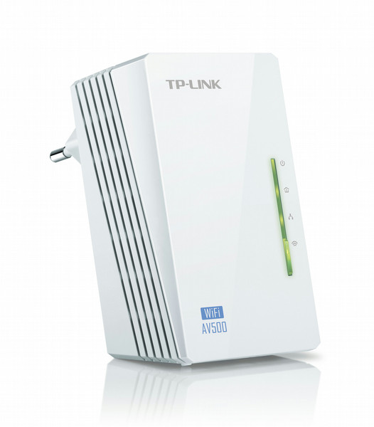 TP-LINK TL-WPA4220 500Мбит/с Подключение Ethernet Wi-Fi Белый 1шт PowerLine network adapter