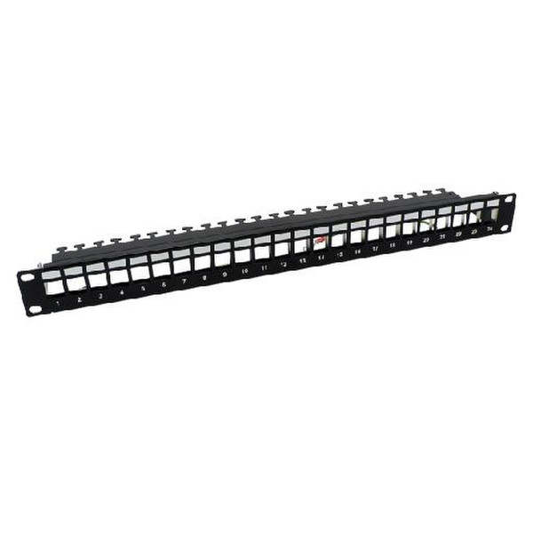 MCL PB-UNI/24N + USB2-3CL 1U patch panel