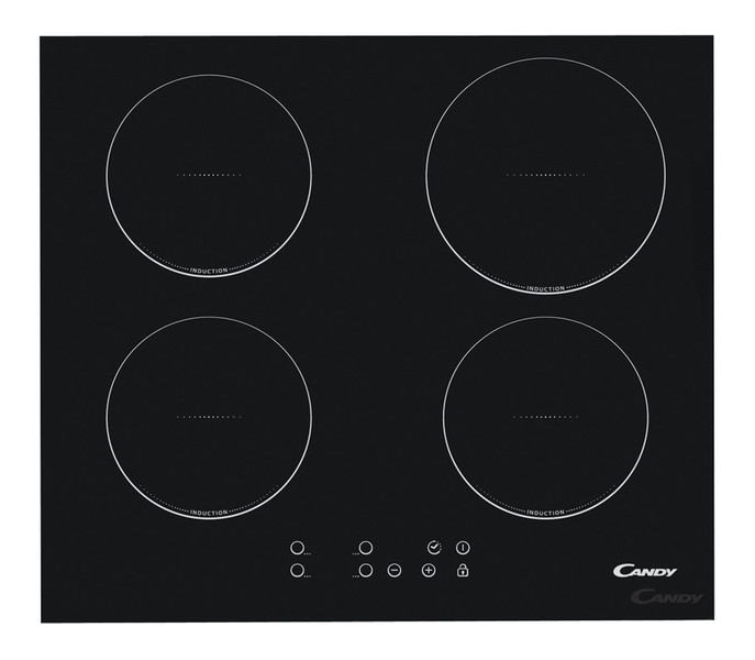 Candy CI 640 CBA/1 built-in Electric hob Black