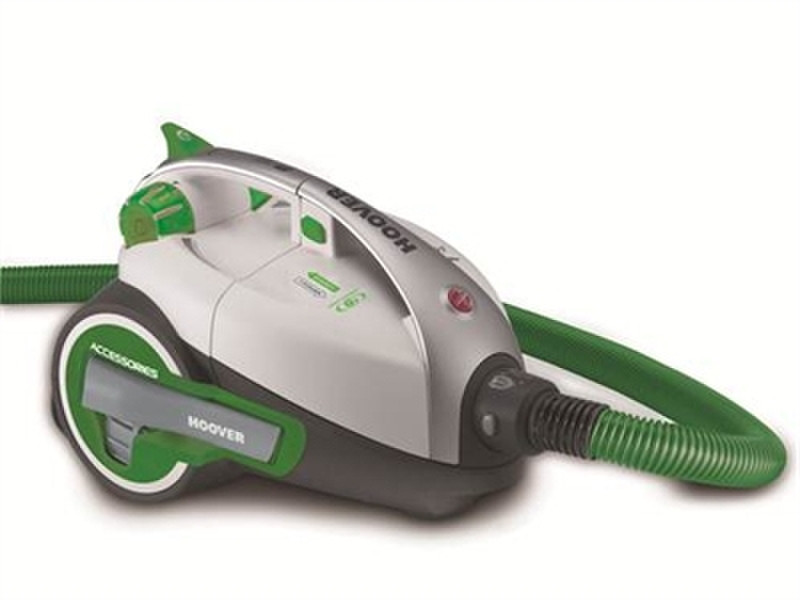 Hoover TFV1212 Zylinder-Vakuum 2.3l 1200, 2000W Grün, Weiß Staubsauger