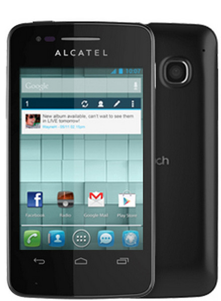 Hi Alcatel One Touch S'Pop 2GB Schwarz
