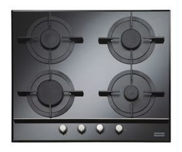 Franke FHCR 604 4G BK C Встроенный Gas hob Черный