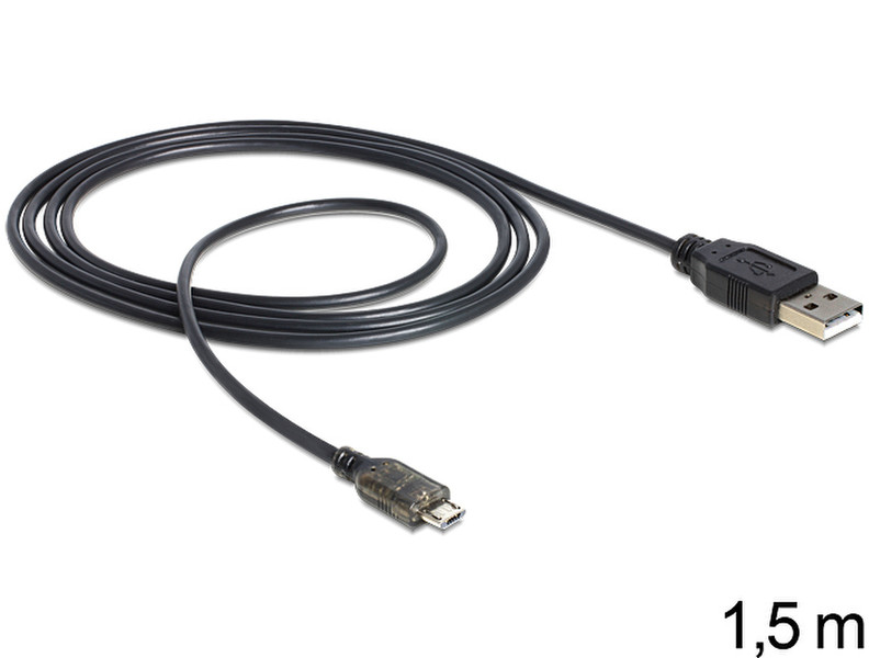 DeLOCK USB 2.0-A - USB micro-B, 1.5m