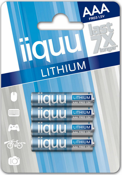 iiquu Lithium AAA