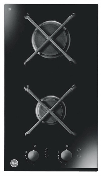 Hoover HVG 32 built-in Gas Black hob