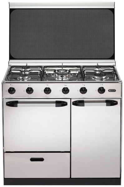 Corbero CC5GB90X Freestanding Gas hob Stainless steel cooker