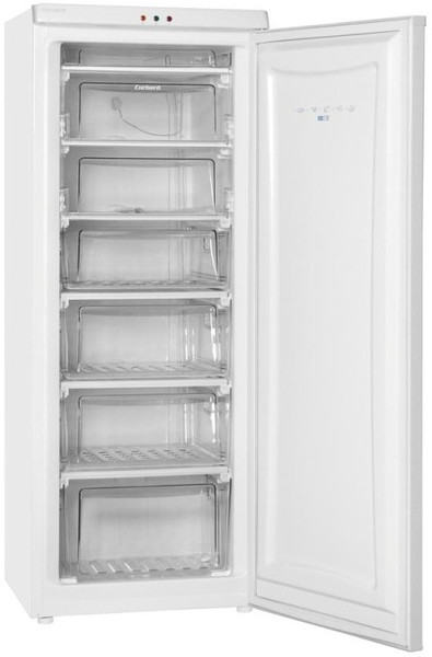 Corbero CCV1441W freestanding Upright 186L A+ White freezer