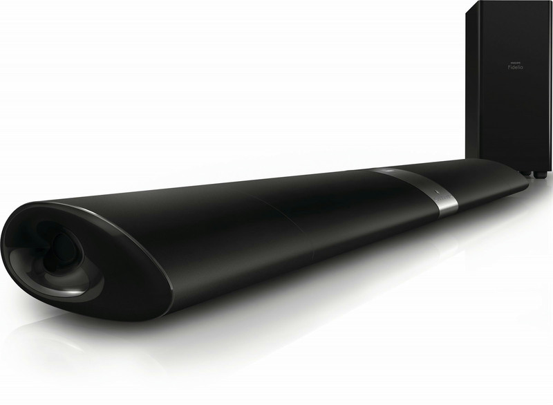 Philips Fidelio SoundBar HTL7180/F7 Проводной и беспроводной 5.1канала 210Вт Черный динамик звуковой панели