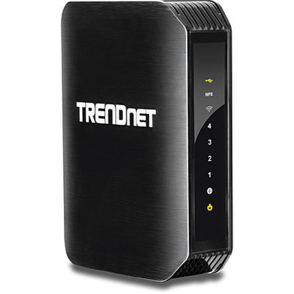 Trendnet TEW-752DRU Dual-Band (2,4 GHz/5 GHz) Gigabit Ethernet Schwarz WLAN-Router