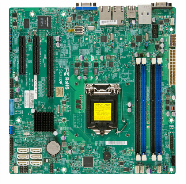 Supermicro X10SLH-F Intel C226 Socket H3 (LGA 1150) Микро ATX материнская плата для сервера/рабочей станции
