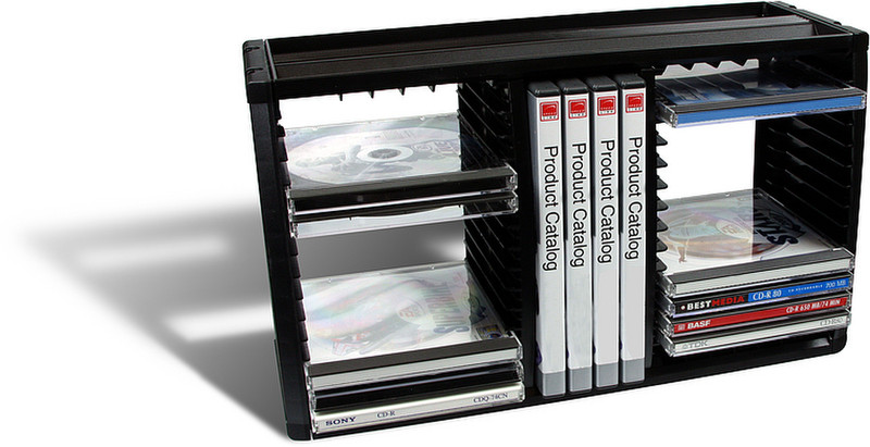 SPEEDLINK CD-DVD Multirack, stackable optical disc stand