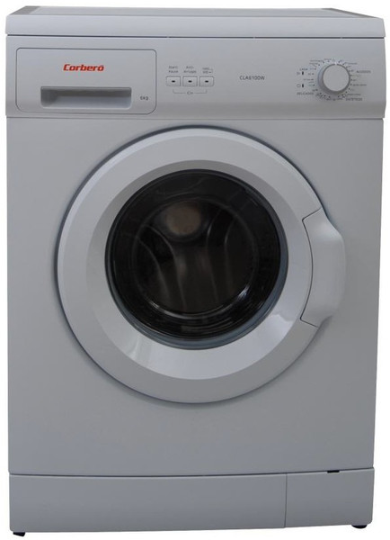Corbero CLA6101W freestanding Front-load 6kg 1000RPM A White washing machine