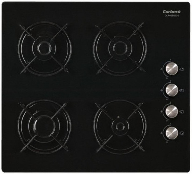 Corbero CPG600C built-in Gas Black hob