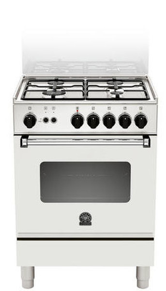 Bertazzoni AM1 40 71 D W Freestanding Gas hob White cooker