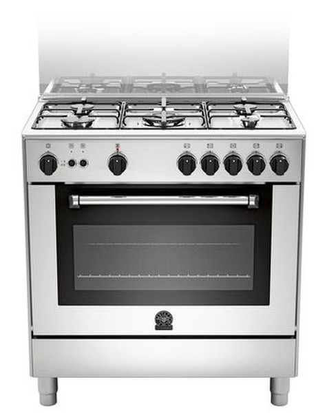 Bertazzoni AM8 5C 71 C X/13 Отдельностоящий Gas hob Нержавеющая сталь кухонная плита