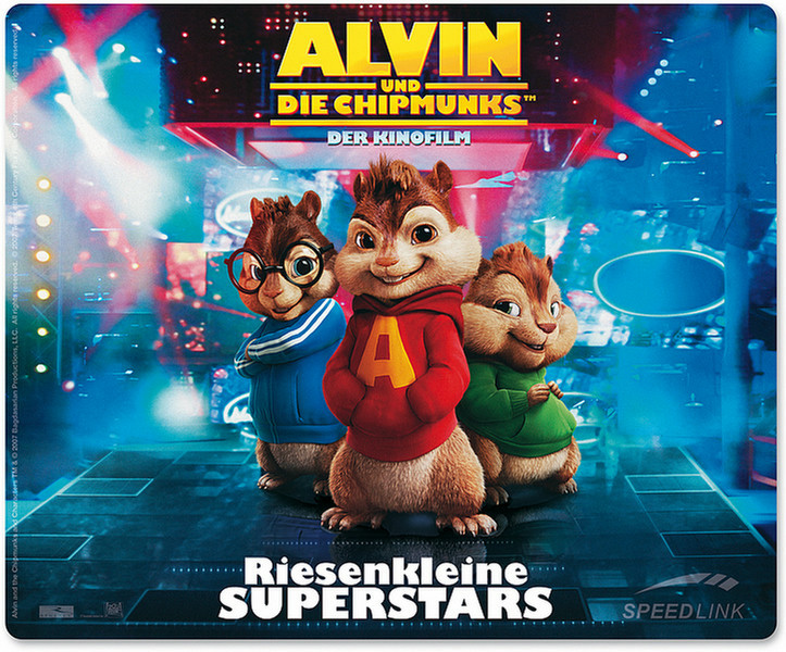 SPEEDLINK Silk Mousepad, Alvin and the Chipmunks Mehrfarben Mauspad