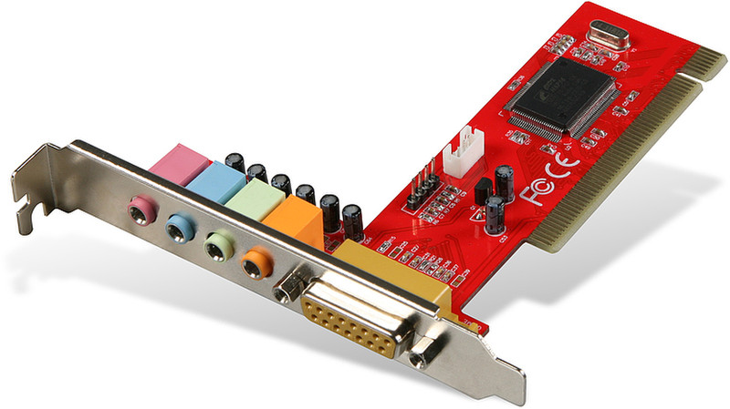 SPEEDLINK 4ch Audio Card PCI Внутренний 4.1канала PCI