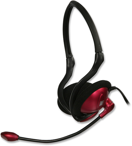 SPEEDLINK Snappy Backheadset foldable, red Binaural Red headset