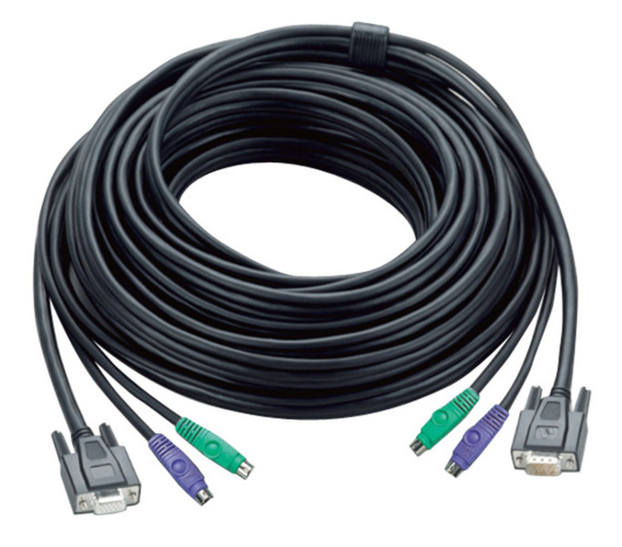 Aten 30ft PS/2 10m Black KVM cable