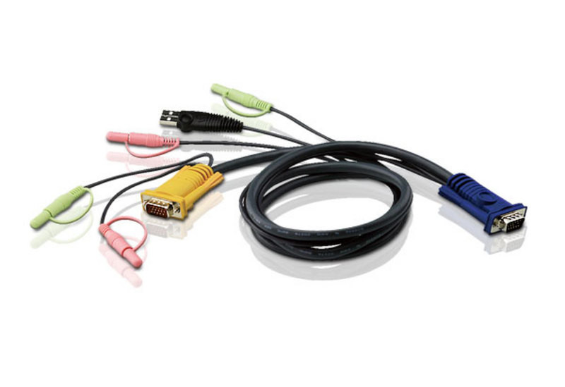 Aten 2L5303U 3m Black KVM cable