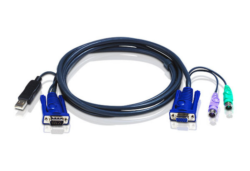 Aten 2L5506UP 6m Black KVM cable