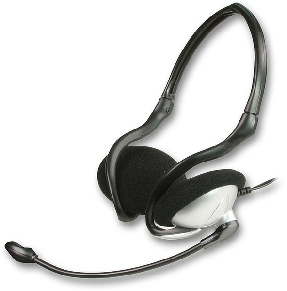 SPEEDLINK Snappy Backheadset foldable, silver Binaural Headset
