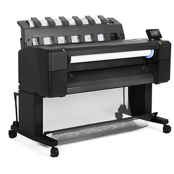 HP Designjet T920 Цвет Термальная струйная 2400 x 1200dpi 914 x 1219 mm Черный крупно-форматный принтер