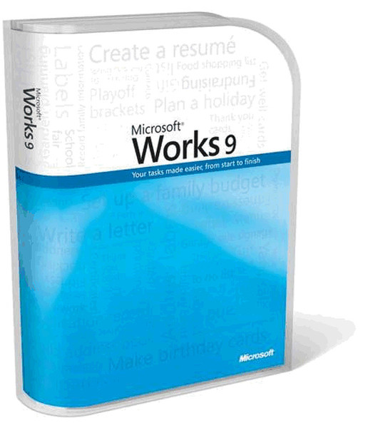 Microsoft Works 9.0 Win32 CZ CD CZE