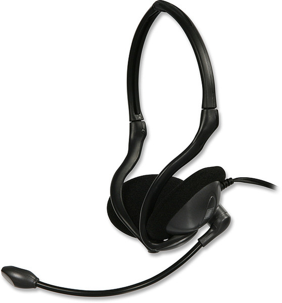SPEEDLINK Snappy Backheadset, foldable, black Binaural Black headset