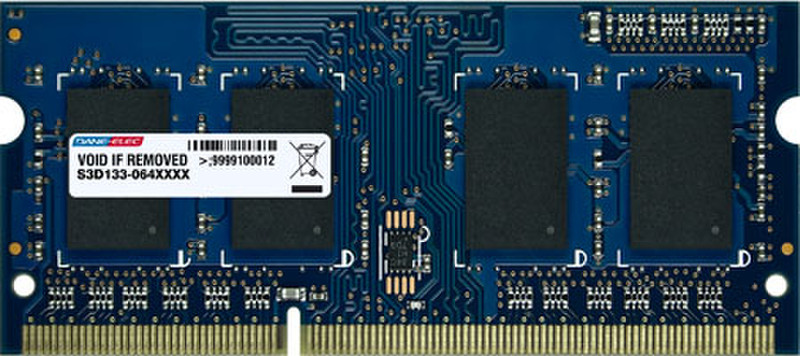 Dane-Elec 1GB SoDIMM PC3-8500 (C73) 1066MHz Speichermodul