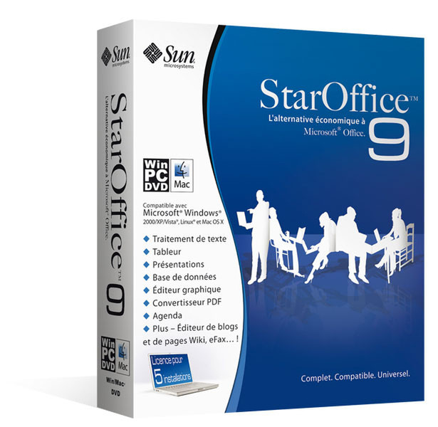 Avanquest StarOffice 9 1пользов. FRE
