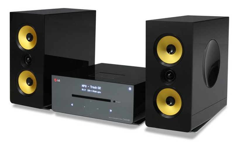 LG CM2630B Micro-Set 160W Schwarz