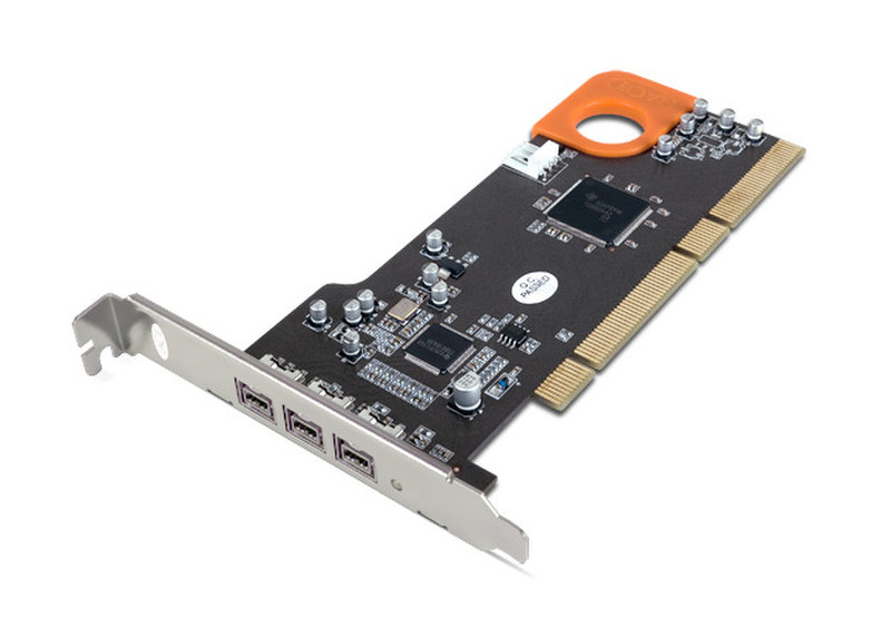 LaCie Firewire 800 PCI Card, Design by Sismo / 5 pack интерфейсная карта/адаптер