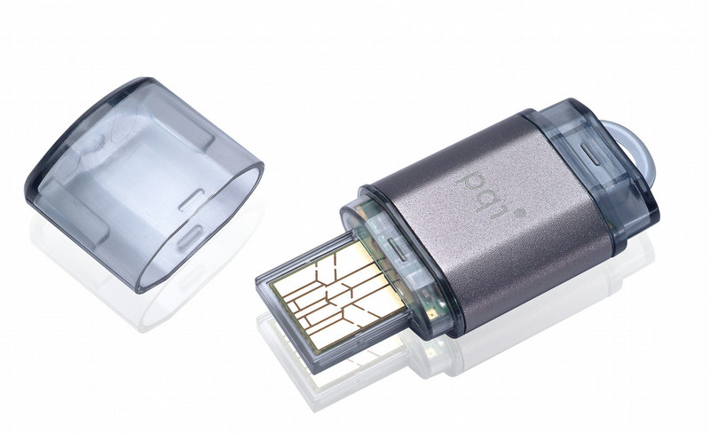 PQI Traveling Disk i178, 2GB 2ГБ USB 2.0 Серый USB флеш накопитель