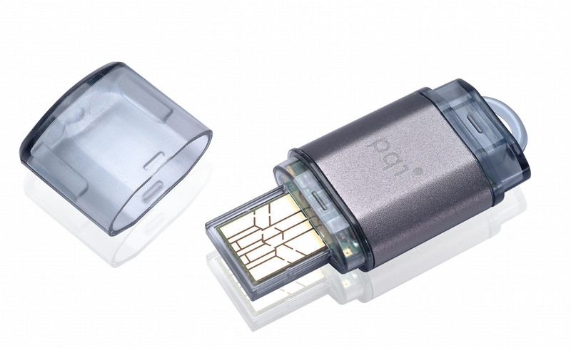 PQI Traveling Disk i178, 8GB 8ГБ USB 2.0 Серый USB флеш накопитель
