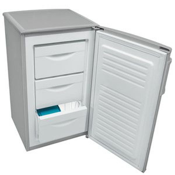 Iberna ITUP 130S freestanding Upright 64L A+ Silver freezer