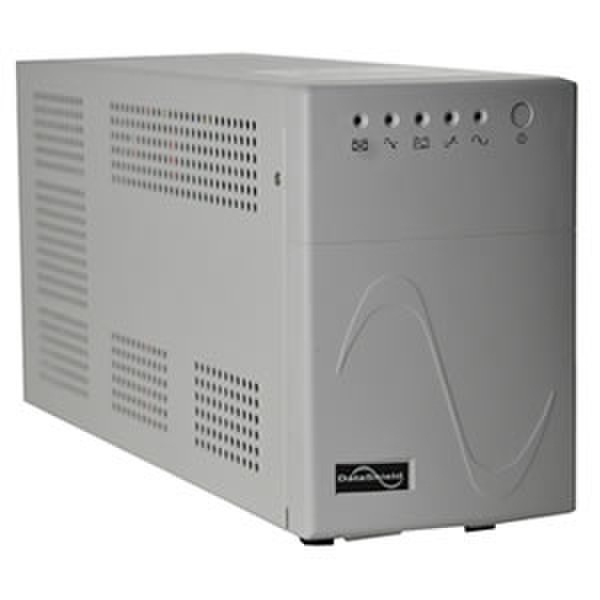 DataShield KS1200PRO 1200VA 8AC outlet(s) Mini tower Grey uninterruptible power supply (UPS)
