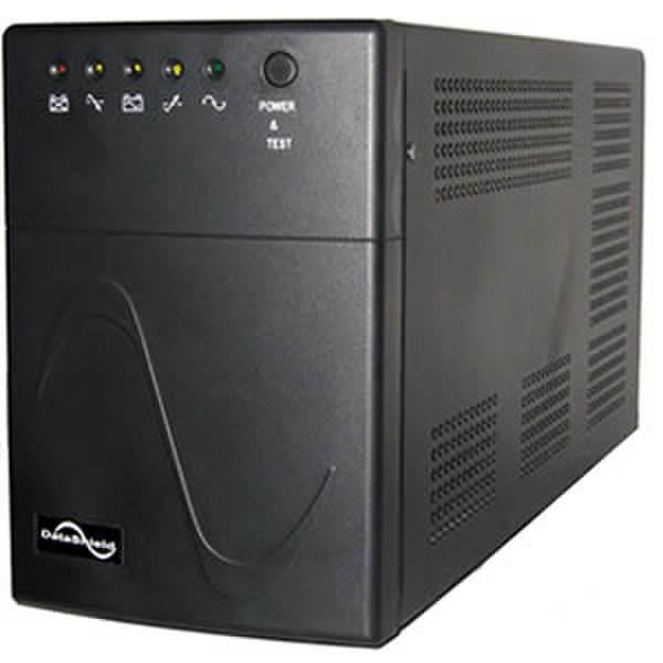 DataShield KS1000PRO 1000VA 6AC outlet(s) Mini tower Black uninterruptible power supply (UPS)
