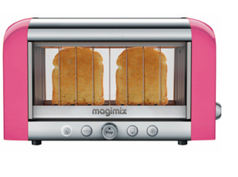 Magimix 11533 2slice(s) 1450, -W Pink toaster