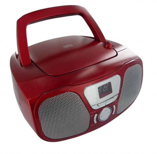 Bigben Interactive CD46 Red,Silver CD radio