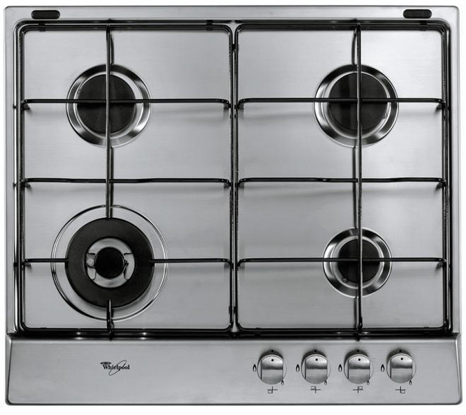 Whirlpool AKR324/IX built-in Gas Stainless steel hob