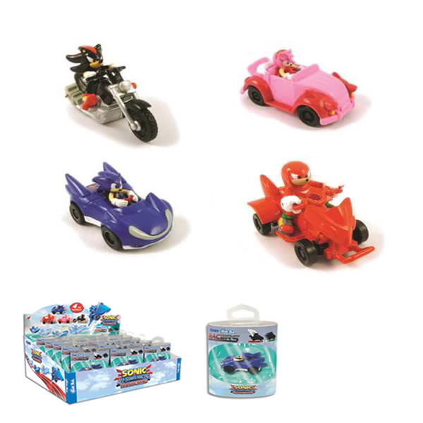 Tomy Pull-Back Racers: Sonic Multicolour children toy figure