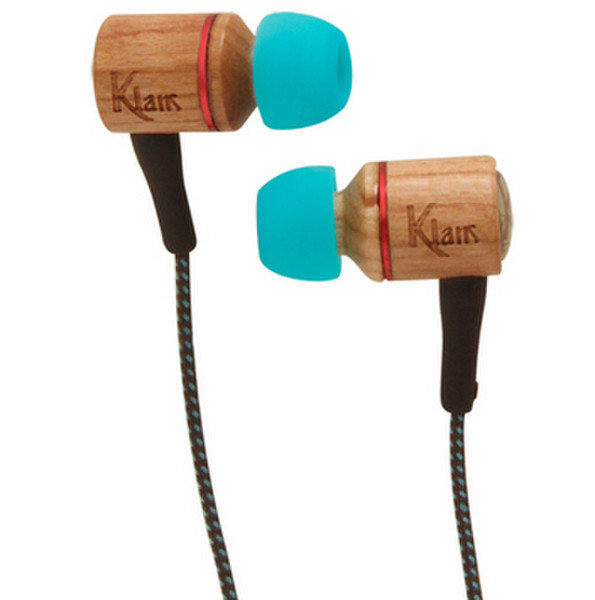 Acteck LVEK-004 Intraaural In-ear Blue,Green,Wood headphone