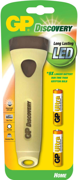 GP Batteries LHE108-C2 Hand flashlight LED Yellow