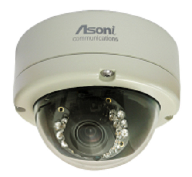 Asoni CAM6833EIR-POE IP security camera Для помещений Dome Белый камера видеонаблюдения