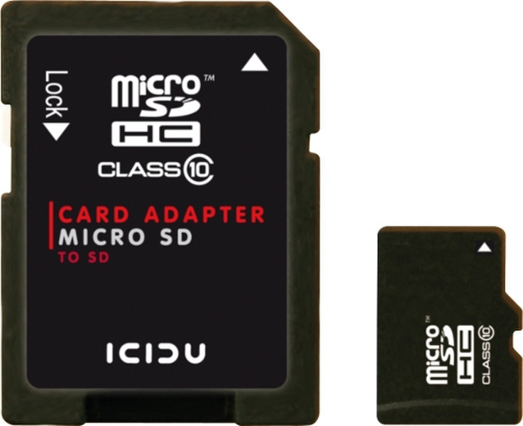 ICIDU 16GB Utra MicroSDHC 16GB MicroSDHC Klasse 10 Speicherkarte