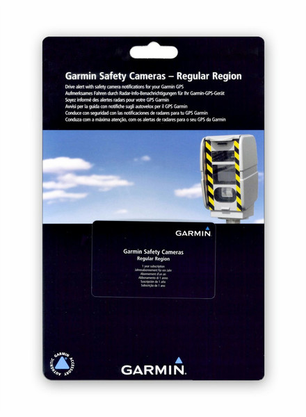 Garmin Safety Camera - Regular Region, Card
